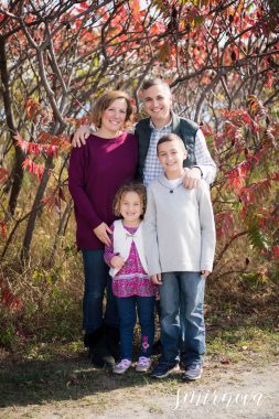 Fall Family portrait Photography