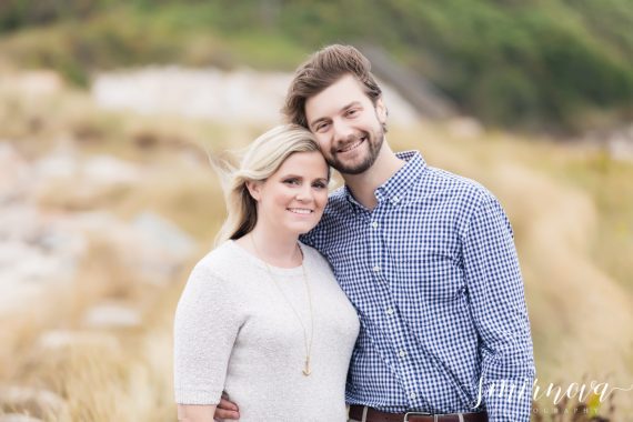 fall beach engagement Smirnova Photography by Alyssa