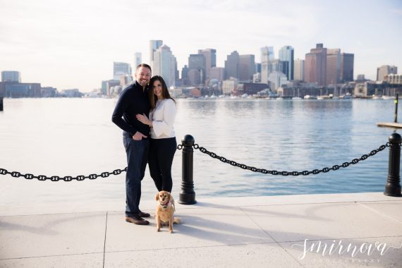 Boston Piers Park Engagement by Smirnova Photography