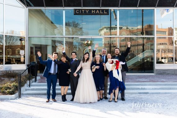 Quincy City Hall Wedding Smirnova Photography